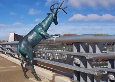 Outdoor Decorations Bronze Moose Sculpture